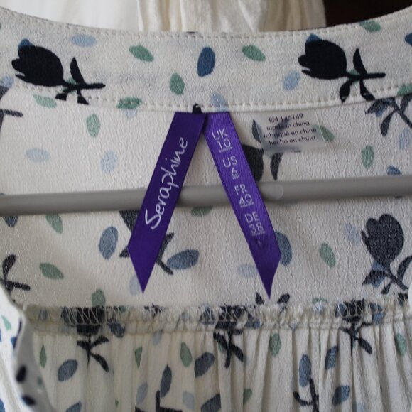 Seraphine Maternity Dress Bundle Size US 6 UK 10 Bessie Wrap Dress EUC - Picture 7 of 15